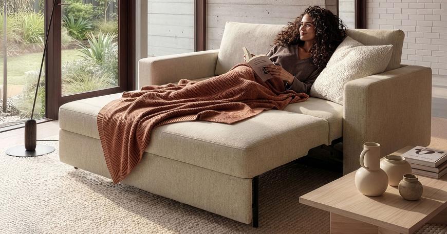 Neah Sofa Bed – raztegljivi kavči za udobje podnevi in ponoči