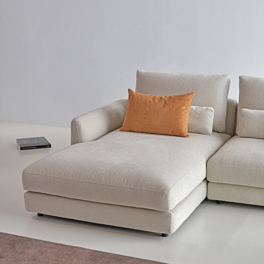 Snemljive in pralne prevleke sedežne garniture Vivole za enostavno vzdrževanje