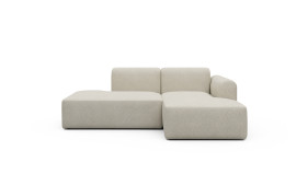 Rund E1-2 sedežna garnitura z ležalnikom, l=224cm