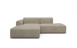 Rund E3-4 sedežna garnitura z ležalnikom, l=247cm