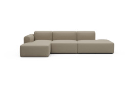 Rund K3-4 sedežna garnitura z ležalnikom, l=319cm