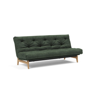 Aslak 120 Sofa Bed v tkanini 281 kot eleganten danski multifunkcijski kavč z masivnimi hrastovimi nogami