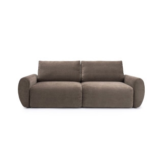 Norum Sofa Bed raztegljiv kavč 145x200 z Curve rokonasloni – velik lounge kavč Innovation Living za vsakodnevno spanje