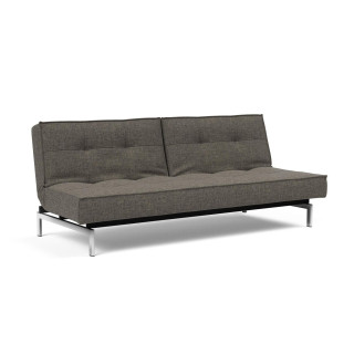 Splitback Chrome Sofa-Bed