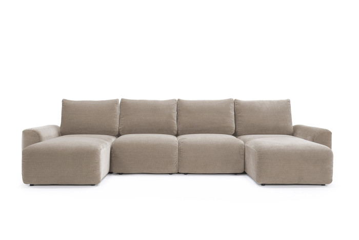 Norum Sofa Bed U-oblika – Chunky rokonasloni