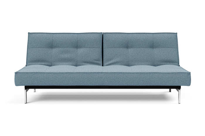 Splitback Chrome Sofa-Bed