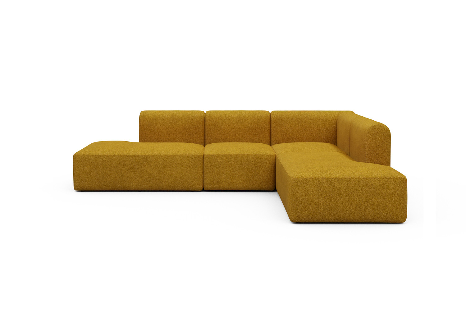 Rund F2-3 Kotna sedežna garnitura, l=296cm