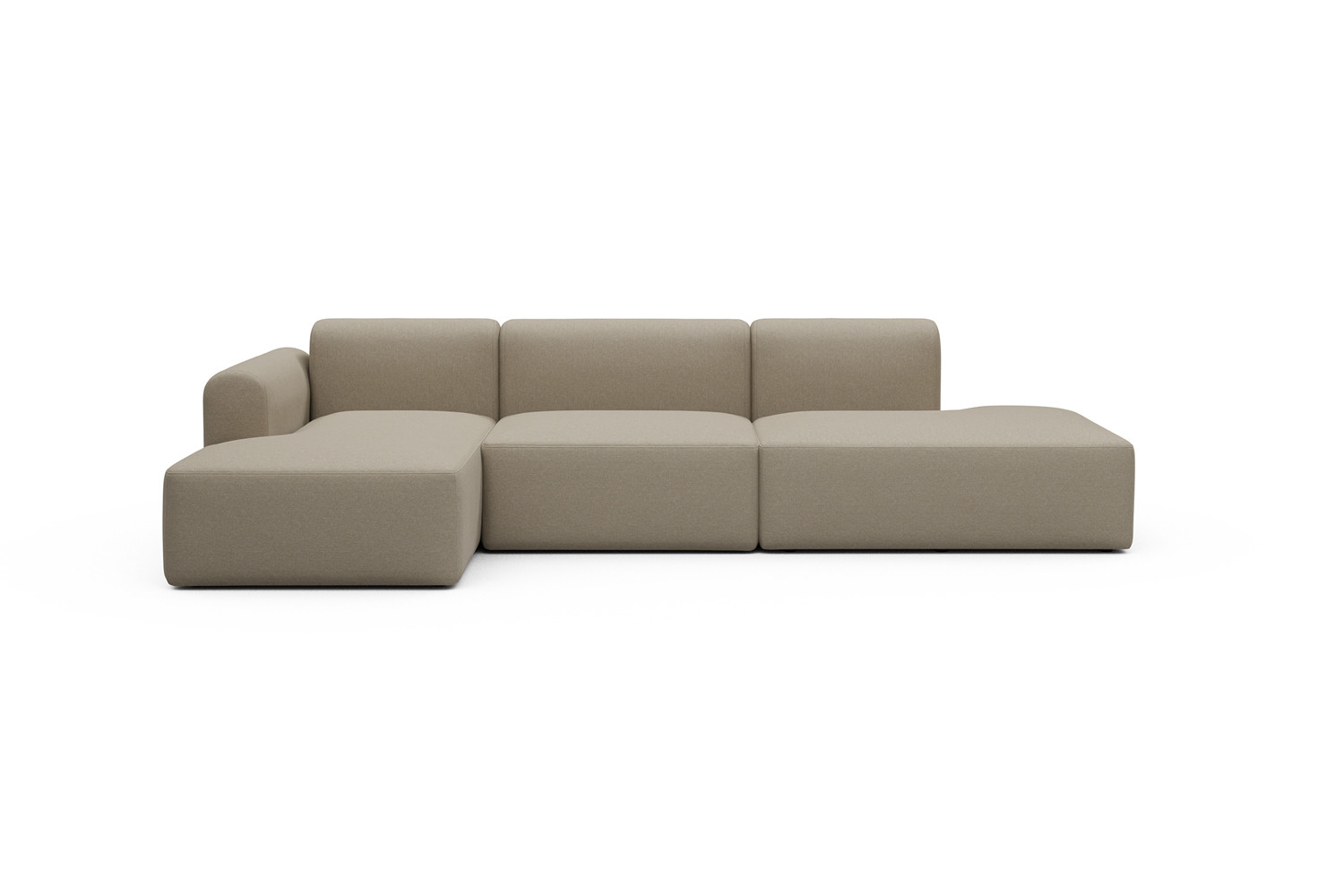 Rund K3-4 sedežna garnitura z ležalnikom, l=319cm