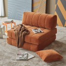 Innovation Cozy Pad C03 raztegljiv fotelj (sofa bed) v izbrani tkanini – dnevna postavitev
