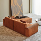 Rund Casual sedežna garnitura z ležalnikom, tkanina 595