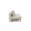 Sly Wood kavč, stranski pogled, tkanina 527