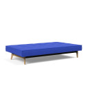 Eik Sofa Bed v tkanini 512, spuščen v posteljo