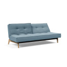 Eik Sofa Bed v tkanini 525, delno spuščen naslon