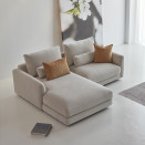 Moderna sedežna garnitura Vivole v elegantni dnevni sobi – danski lounge dizajn