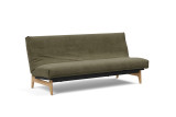 Aslak 120 Sofa Bed kot eleganten danski multifunkcijski kavč v tkanini 316 Cordufine Beige Nordic Cover