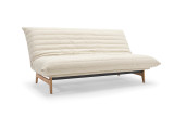 Aslak Quiltus Sofa Bed Soft Spring v tkanini 357 Taura Off White – eleganten raztegljiv kavč danskega dizajna