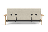 Balder Sofa Bed z odstranljivo prevleko Nordic Cover v svetli tkanini 357 Taura Off White