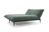 Colpus 140 Sofa Bed Quiltus v tkanini 281 Avella Pine Green – raztegnjeno ležišče 140 × 200 cm za vsakodnevno uporabo