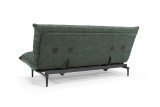 Colpus 140 Sofa Bed Quiltus v tkanini 281 Avella Pine Green – zadnja stran kavča s prešito Quiltus prevleko