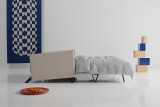 Cubed 140 Arms raztegnjen v posteljo 140 × 200 cm – raztegljiv kavč za vsakodnevno spanje Innovation Living