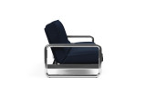 Lomira Sofa Bed Sharp Plus Cover 528 Mixed Dance Blue počivalnik z nastavljivim naslonom
