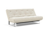 Innovation Living danski raztegljivi kavč Minimum s fiksno Nordic Mattress prevleko v tkanini 357 Taura Off White