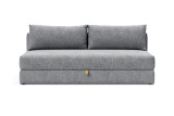 Osvald sofa bed v tkanini 565 – pogled spredaj na kavč