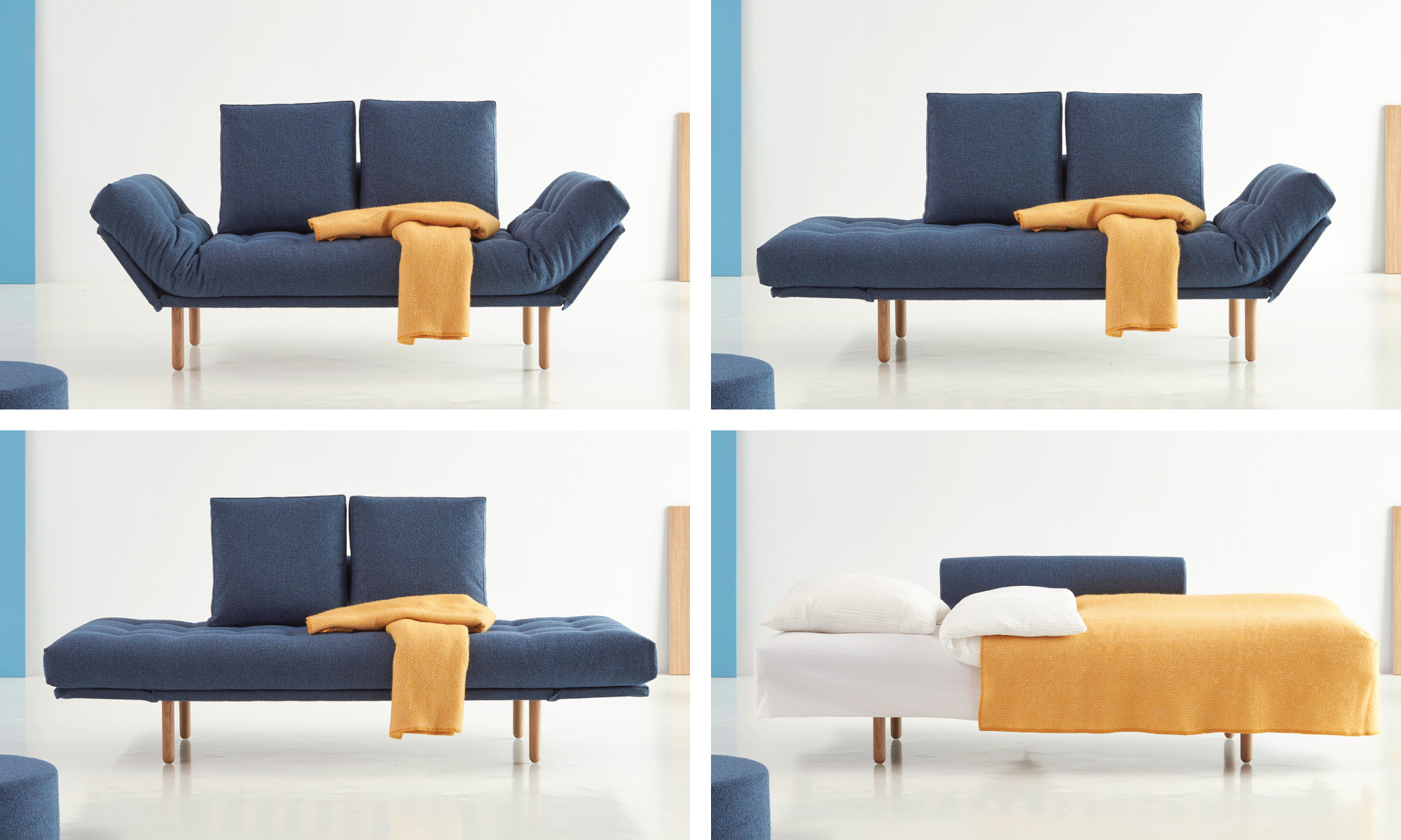 KLJUČNE ZNAČILNOSTI
✔ Izbira tkanine – na voljo v vseh tkaninah Innovation Living, dobava v 3-6 tednih ✔ Velikost ležišča: 80 x 200 cm – idealno za ene osebo ✔ Trdna in vzdržljiva kovinska konstrukcija za dolgo življenjsko dobo ✔ Izbira med 2 različnima stopnjama udobja: Classic in Spring✔ Izbira med 2 različnima prevlekama: Prevleka pritrjena na vzmetnico ali odstranljiva✔ Lesene, zaobljene noge iz hrasta✔ 5-letna garancija proizvajalca Innovation Living