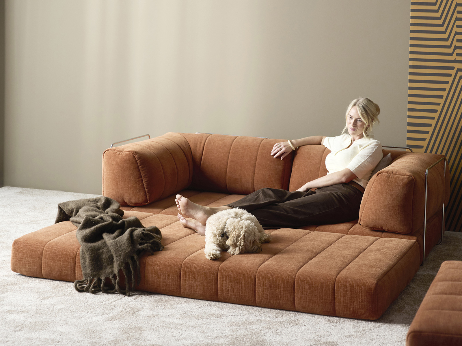 Innovation Cozy Pad C02 v ambientu dnevne sobe