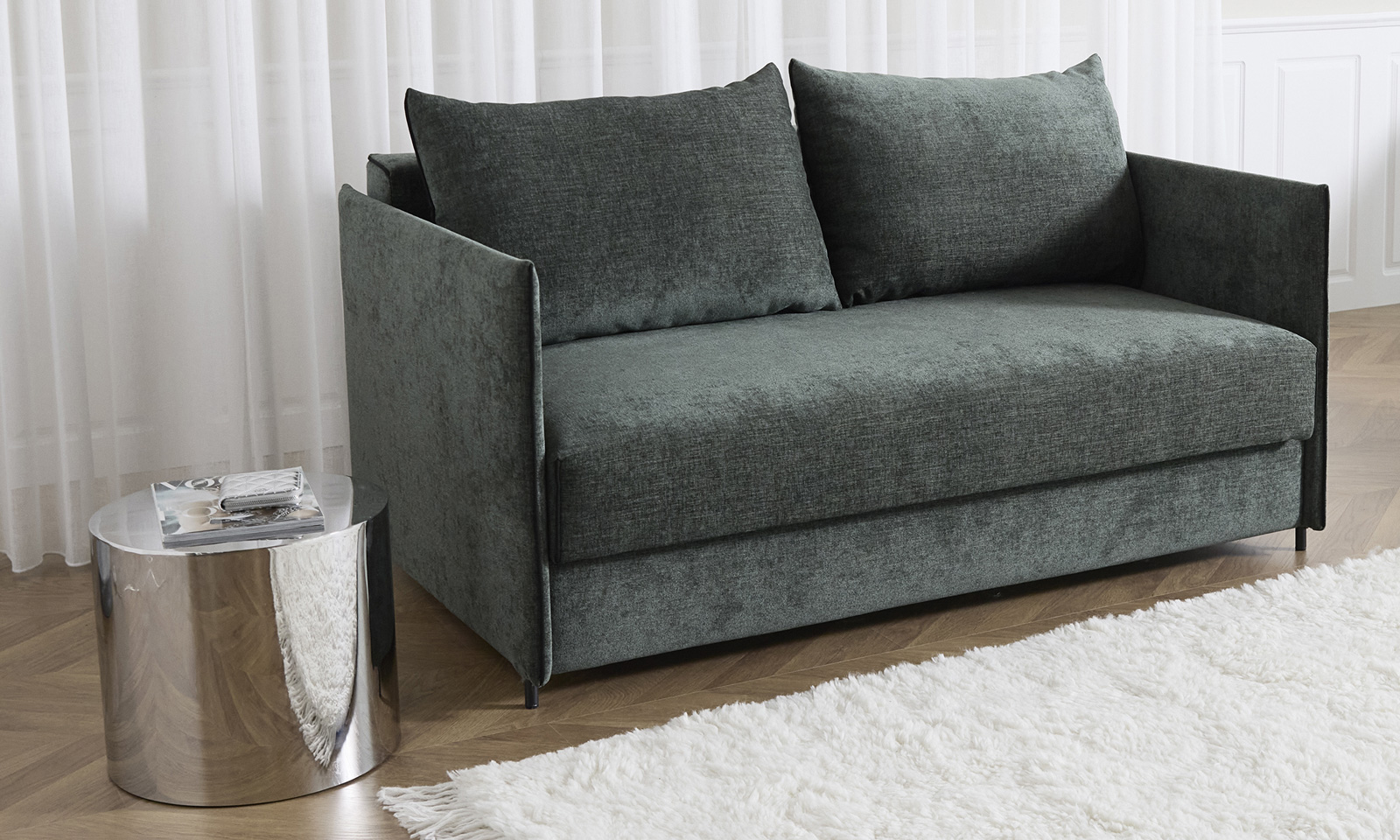 Tin drum dekorativna mizica