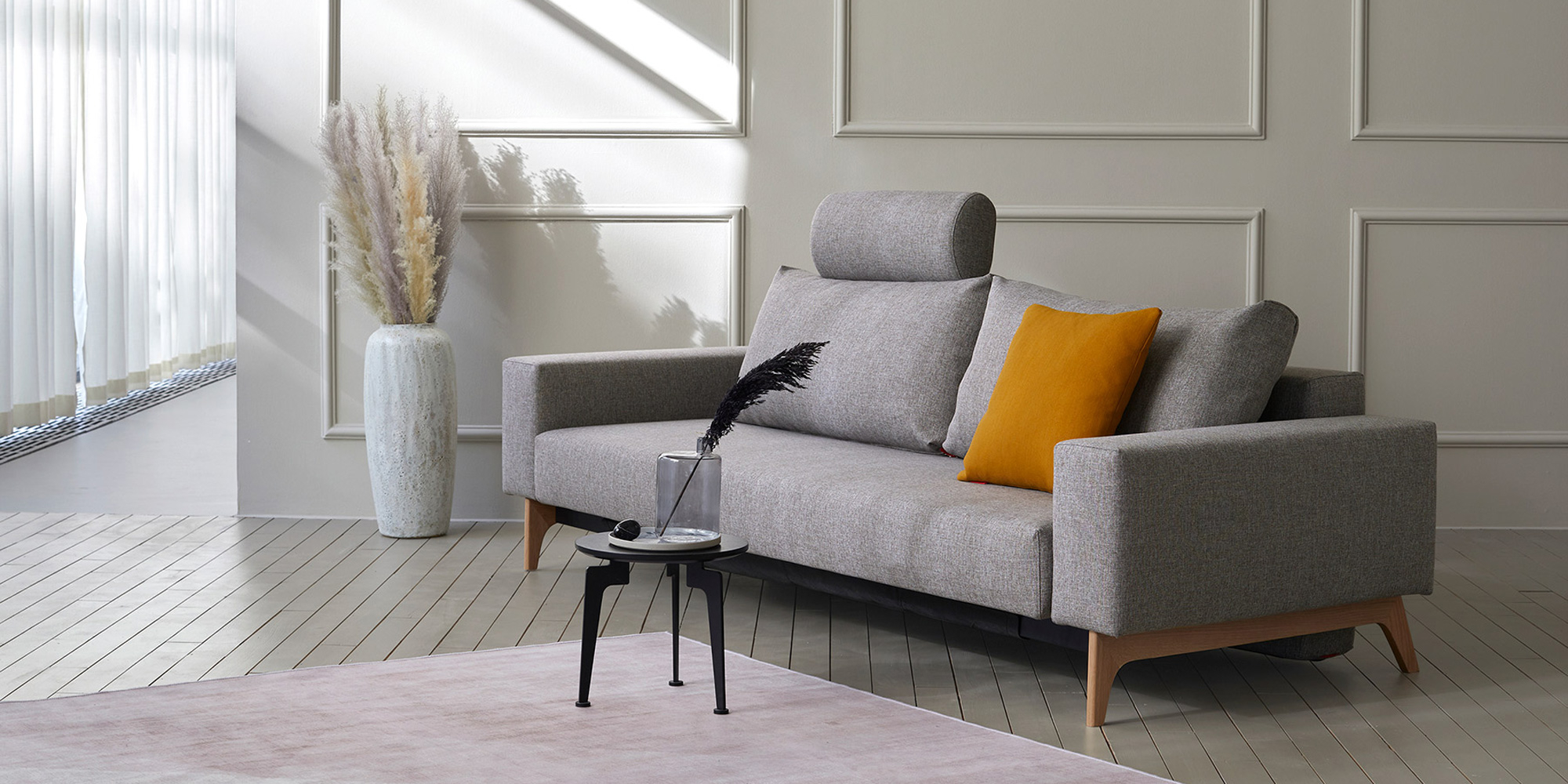 Raztegljiv kavč Idun Sofa Bed v tkanini 521