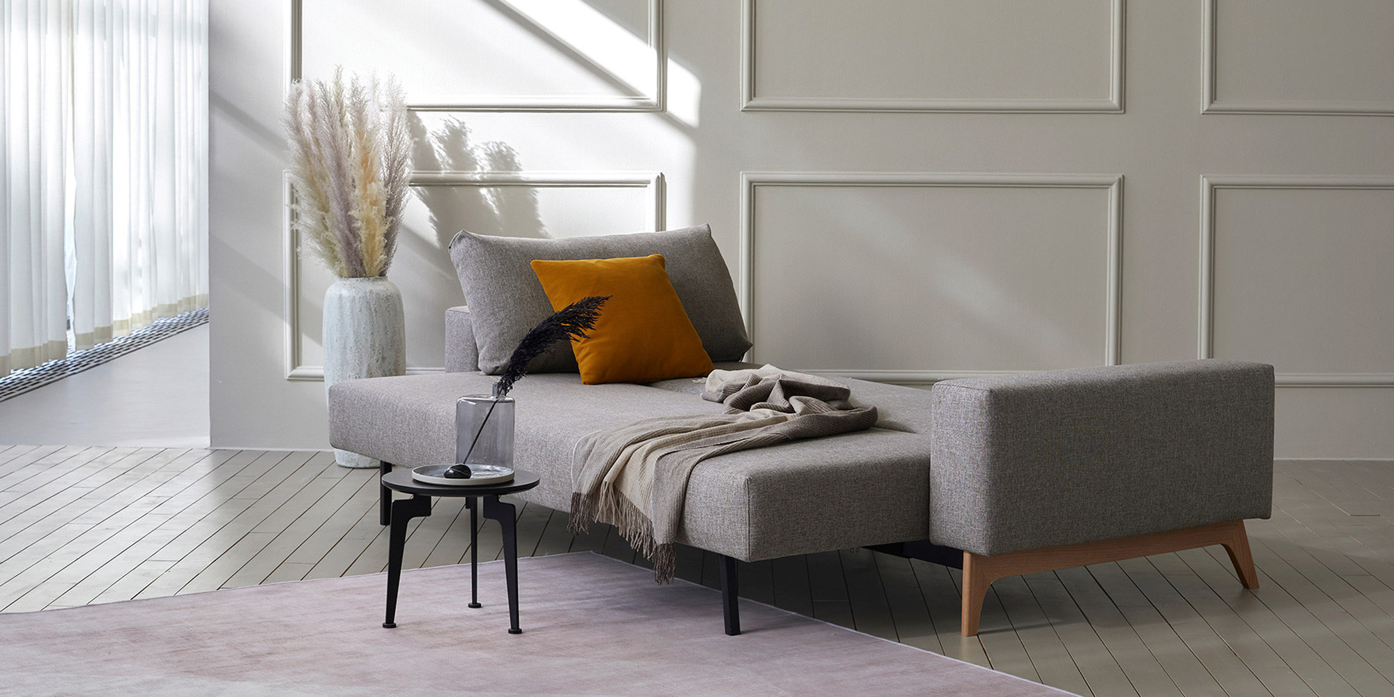 Raztegljiv kavč Idun Sofa Bed v tkanini 521