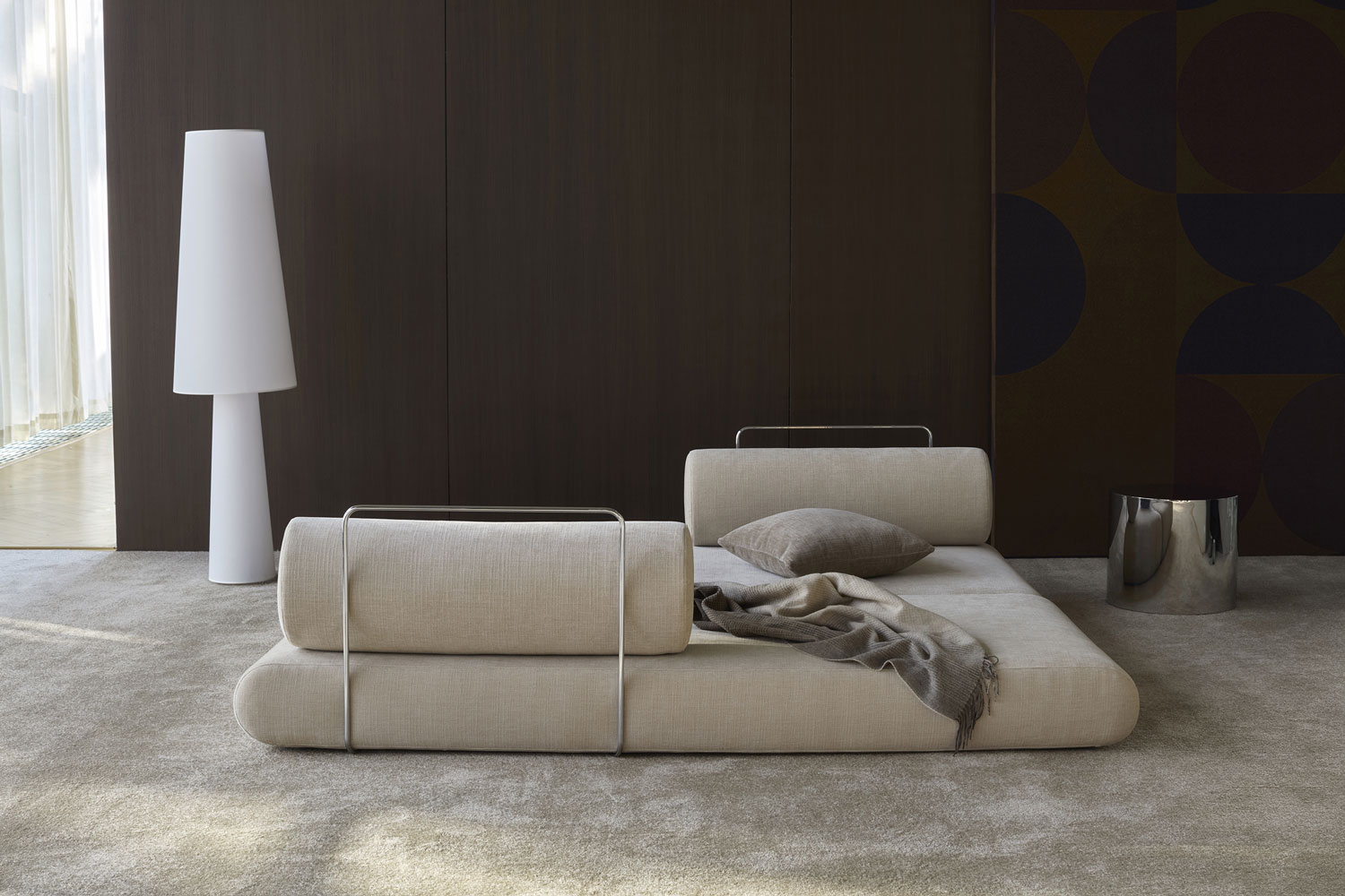 Circlus Daybed razdeljen na dva premična elementa