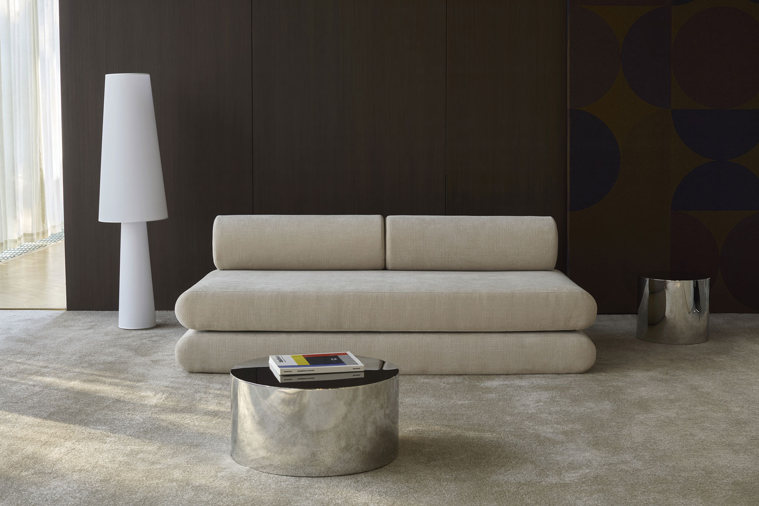 Circlus Daybed Innovation Living z okroglimi naslonskimi blazinami