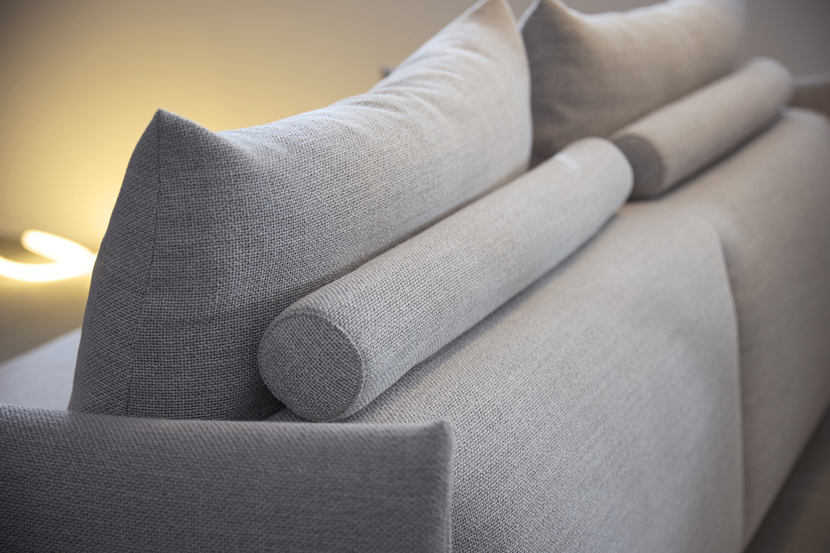 Malloy sofa bed detajl blazin in tkanine