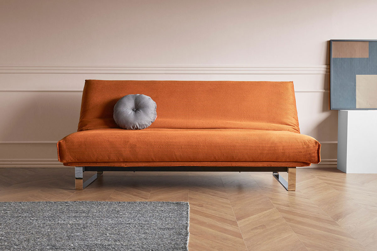 Minimum Sofa Bed z nastavljivim naslonom za počitek