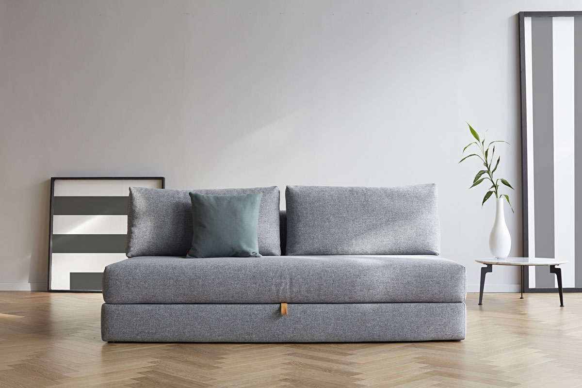 Osvald sofa bed kot eleganten kavč v sodobnem interierju