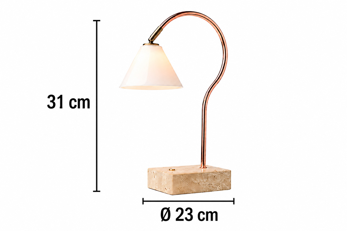 Dimenzije svetilke Question Portable Table Lamp