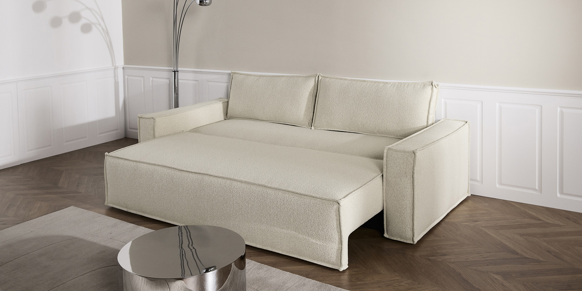 Raztegljiv kavč Newilla Sofa Bed v tkanini 357