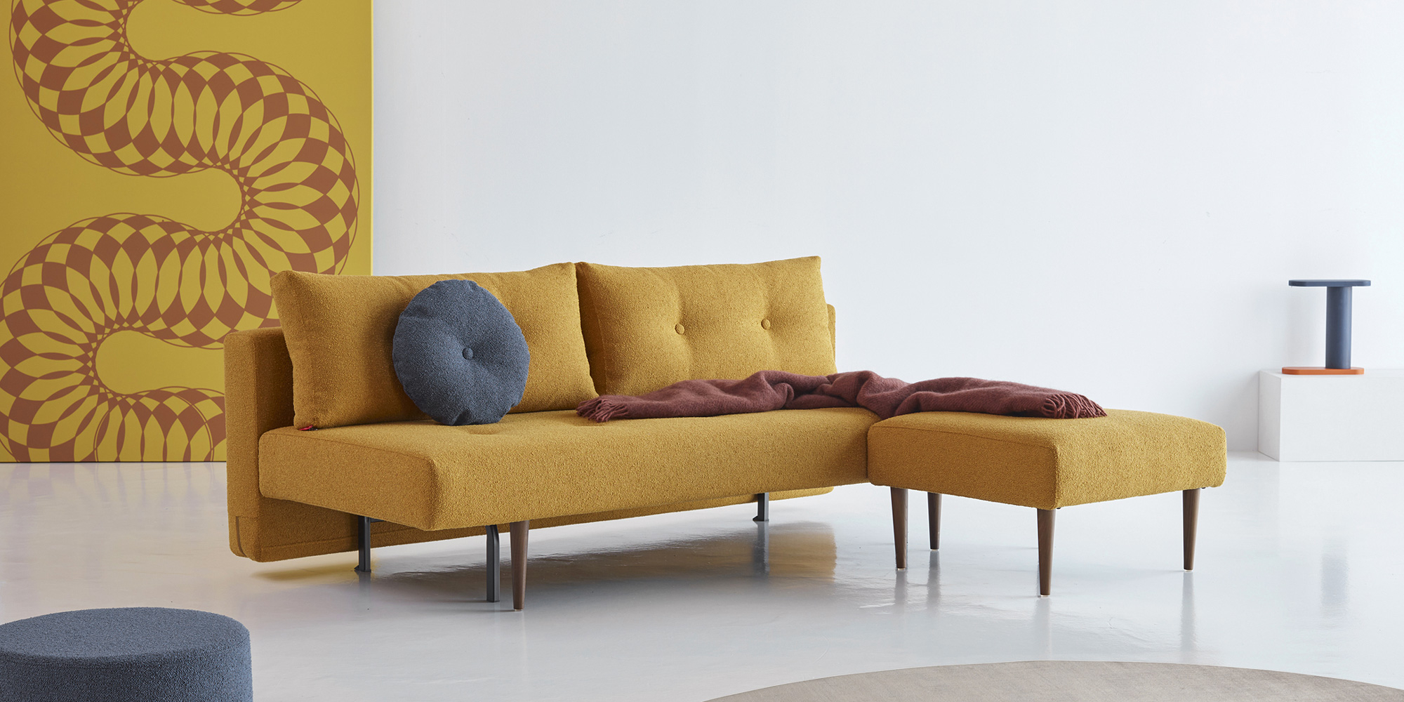 Recast sofa bed, tkanina 536