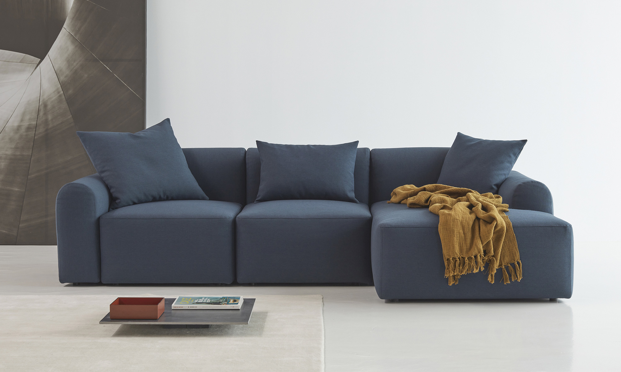 Rund Classic sedežna garnitura v tkanini 580