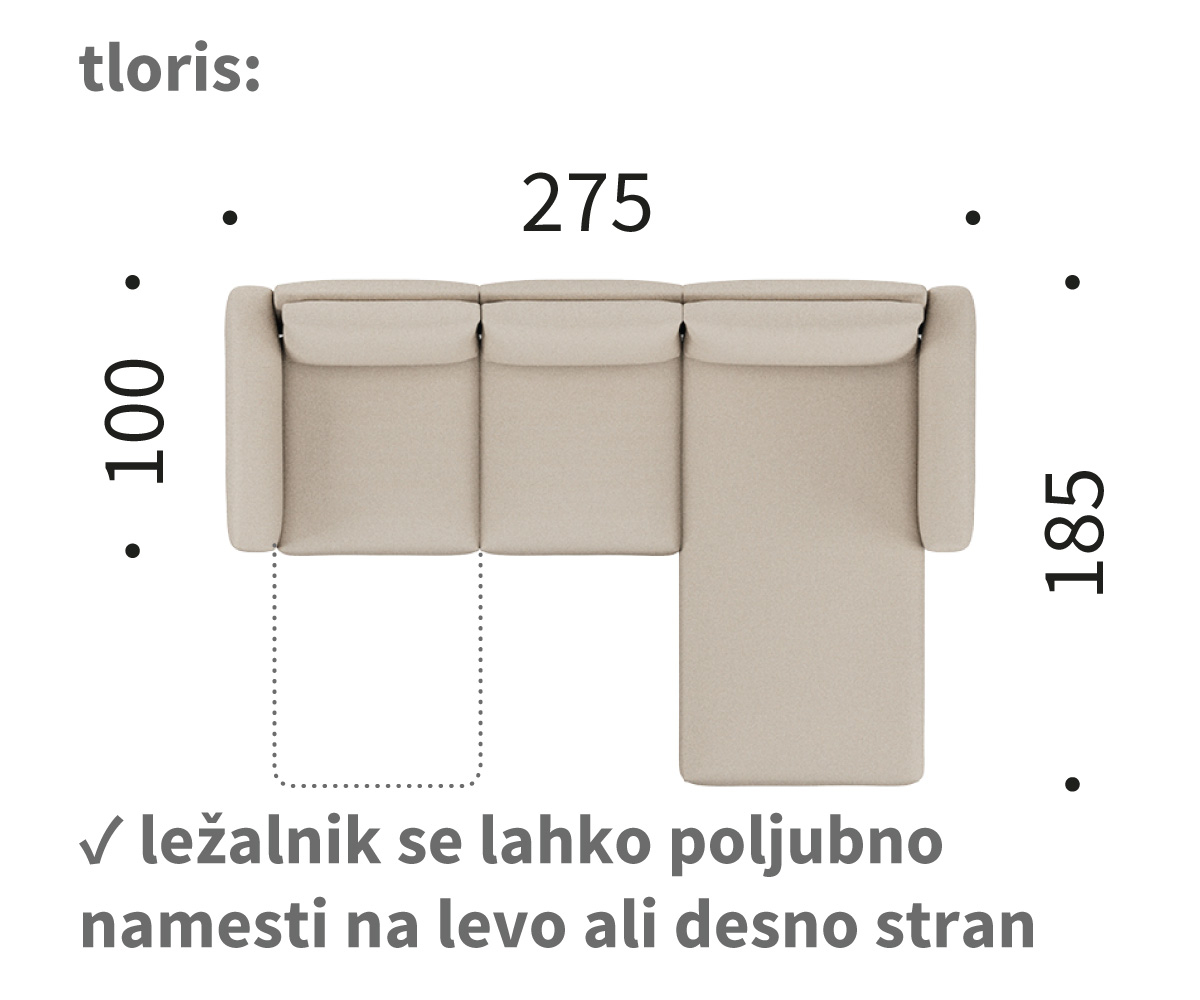 arthon kotni kavč B2