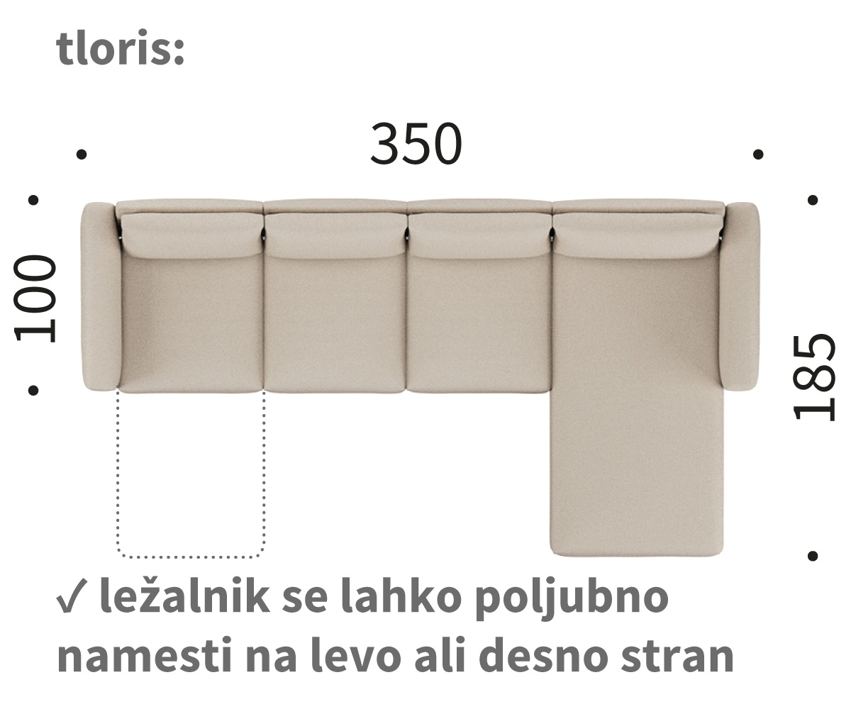 arthon kotna sedežna garnitura B3