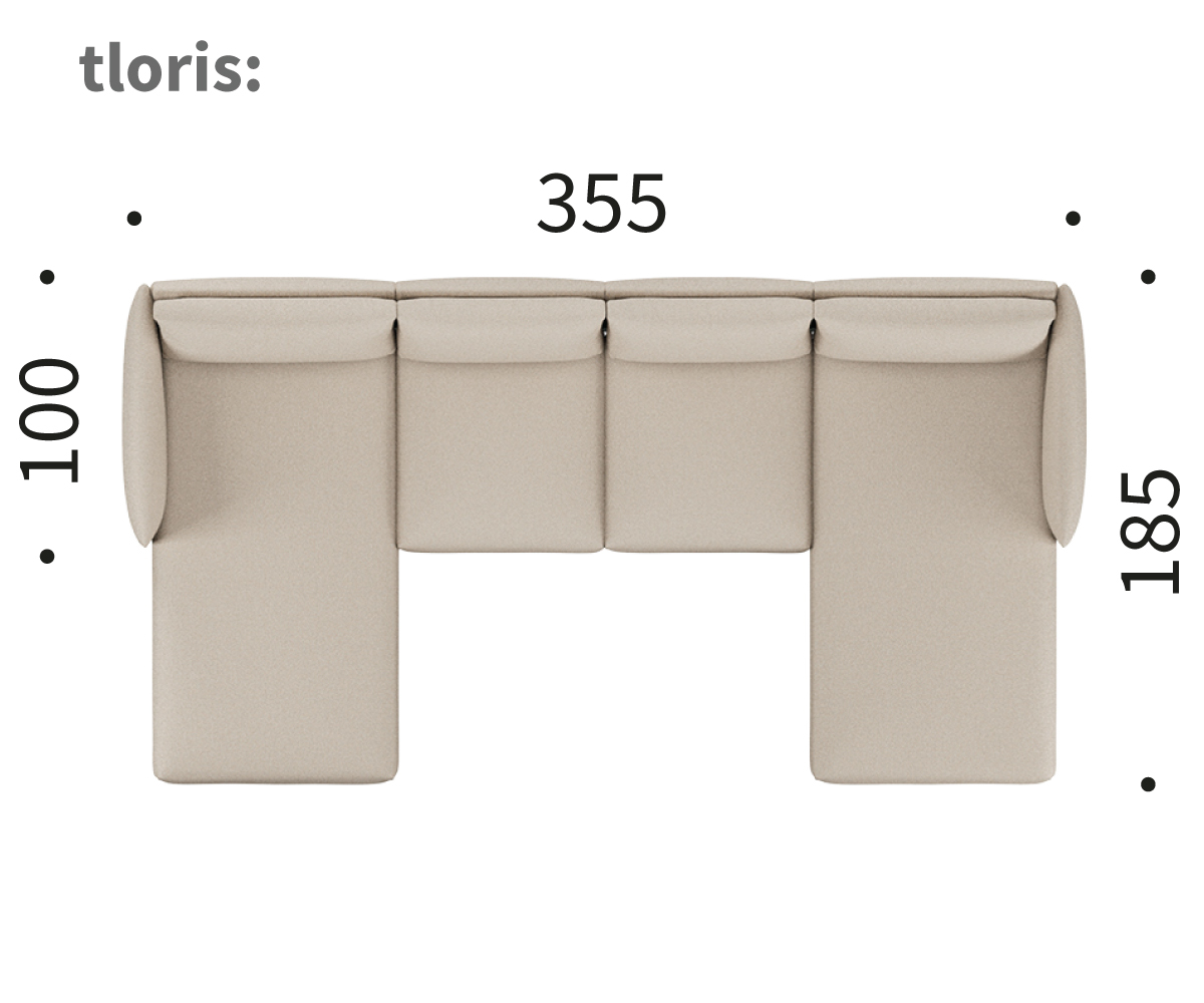 kayto B4 kotna sedežna garnitura