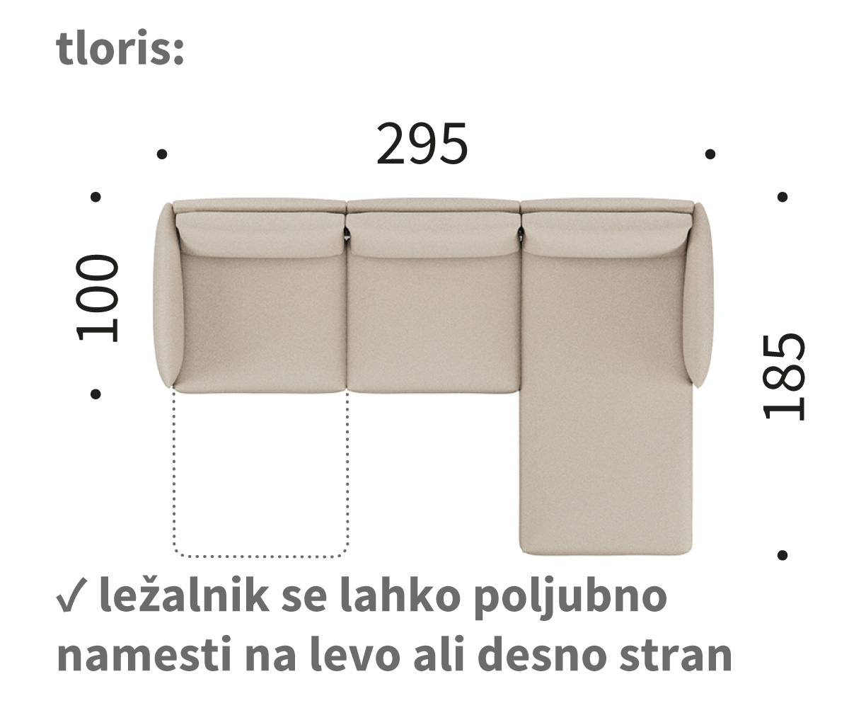 kayto D2 kotna sedežna garnitura