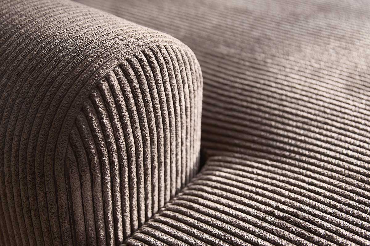 Detajl tkanine Corduroy 600 Cocoa na Rund U3-4